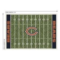 Chicago Bears Home Field Area Rug, 6x8