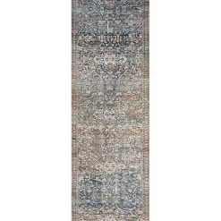 Chris Loves Julia x Loloi Jules Dark Blue Rug, 2x9