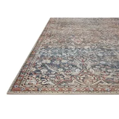 Chris Loves Julia x Loloi Jules Dark Blue Rug, 2x9