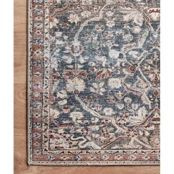 Chris Loves Julia x Loloi Jules Dark Blue Rug, 2x9