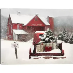 Christmas Tree Farm Canvas Art Print