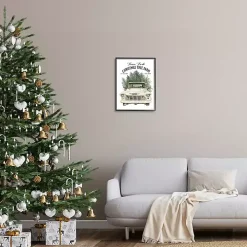 Christmas Tree Farm Truck Wall Plaque