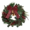 Christmas Wreath with Bells & Bow