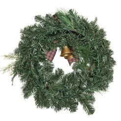 Christmas Wreath with Bells & Bow
