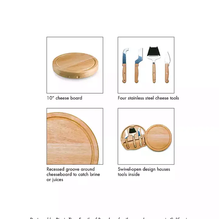 Cincinnati Bengals Cheese Board and Tool Set