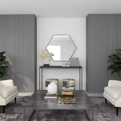 Clear and Gold Tic Tac Toe Board