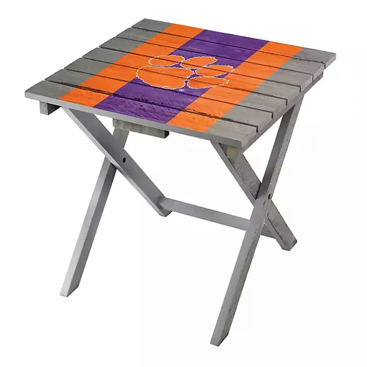 Clemson University Folding Outdoor Table