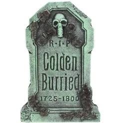 Colden Burried Tombstone Outdoor Halloween Décor