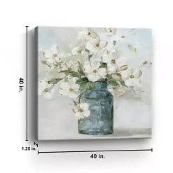 Cottage Charmer Giclee Canvas Art Print, 40x40 in.