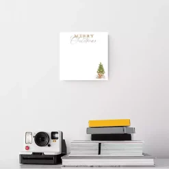 Cottage Tree Merry Christmas Dry Erase Board