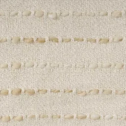 Cream & Neutral Ombre Dash Throw Pillow