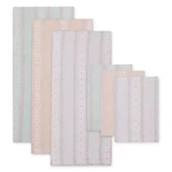 Daisy Dobby 6-pc. Dish Towel and Cloth Set