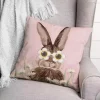 Daisy Sunnies Bunny Indoor/Outdoor Pillow
