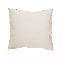 Denim Blue Braided Stripe Throw Pillow, 20 in.