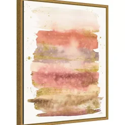 Desert Blooms II Framed Canvas Art Print