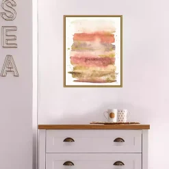 Desert Blooms II Framed Canvas Art Print