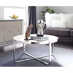 Earthy Abstract Cracked Silver Decorative Tray