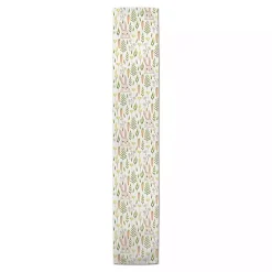 Easter Bunnies and Carrots Table Runner, 72 in.