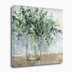 Eucalyptus Bouquet Giclee Canvas Print, 30x30 in.