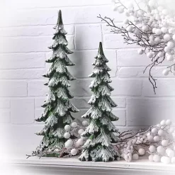 Evergreen Christmas Tree with Frosted Snow, 20 in.