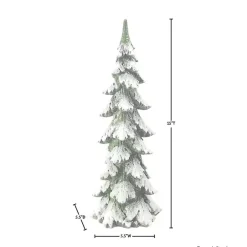 Evergreen Christmas Tree with Frosted Snow, 20 in.