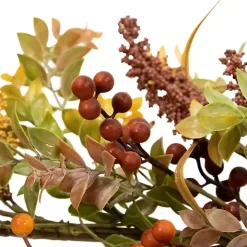 Fall Leaves and Berries Garland, 5 ft.