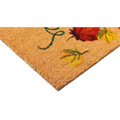 Fall Pumpkin Coir Doormat