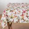 Falling Leaves Acorn Harvest Square Table Cloth