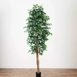 Faux Ficus Tree, 9 ft.