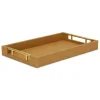 Faux Leather Camel Tray