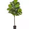 Fiddle Fig Leaf Real Touch Tree, 54 in.