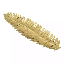 Flat Gold Feather Tray