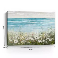 Floral Coast Canvas Art Print, 48x36 in.