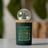 Forest Fir Snow Globe Jar Candle