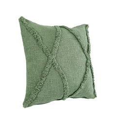 Forest Fringe Diamond Pillow, 20 in.