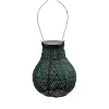 Forest Ikat Bulb Hanging LED Outdoor Lantern