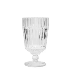 Fortessa Clear Archie Goblet Glasses, Set of 6