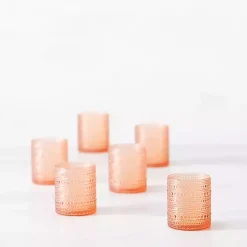 Fortessa Coral Orbetto Short Glasses, Set of 4