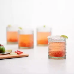 Fortessa Sage Bead Short Glasses, Set of 6