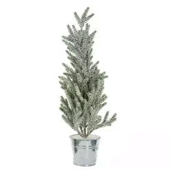 Frosty Potted Angel Pine Tree
