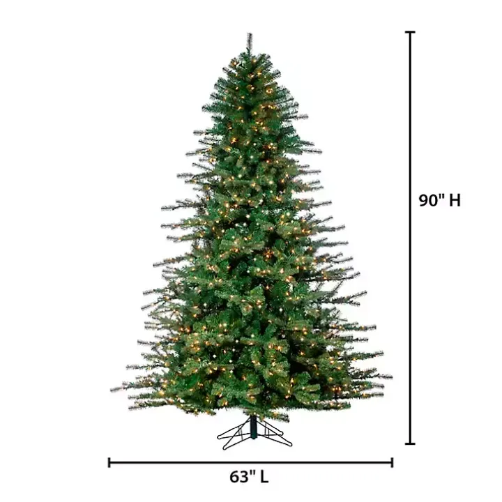 7.5 ft. Clear Lit Norfolk Pine Christmas Tree