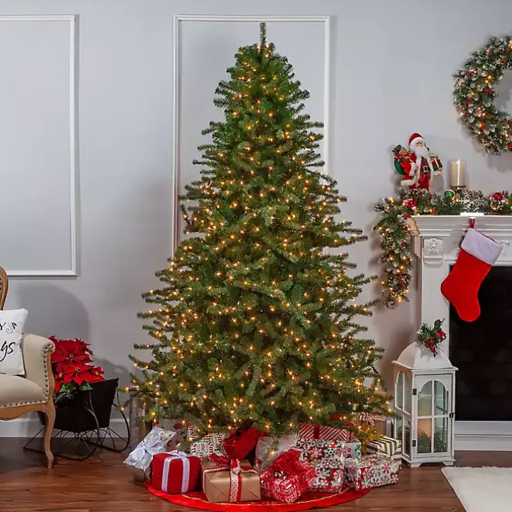 7.5 ft. Clear Lit Norfolk Pine Christmas Tree