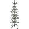 4 ft. Feather Bristle Display Christmas Tree