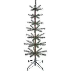 4 ft. Feather Bristle Display Christmas Tree