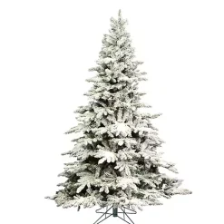 4.5 ft. Flocked Utica Fir Christmas Tree