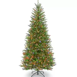7.5 ft. Multi-Lit Dunhill Fir Slim Christmas Tree