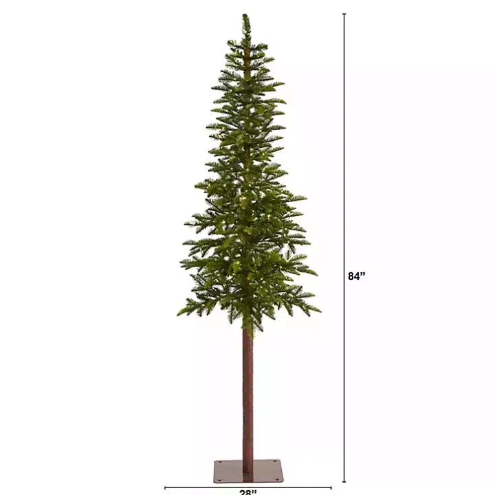 7 ft. Pre-Lit Alaskan Alpine Christmas Tree