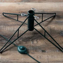 6.5 ft. Pre-Lit Flocked Utica Fir Christmas Tree