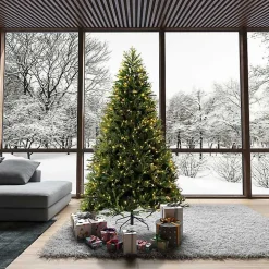 7.5 ft. Pre-Lit Fraser Fir Christmas Tree