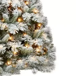 7.5 ft. Pre-Lit Frosted Branches Christmas Tree